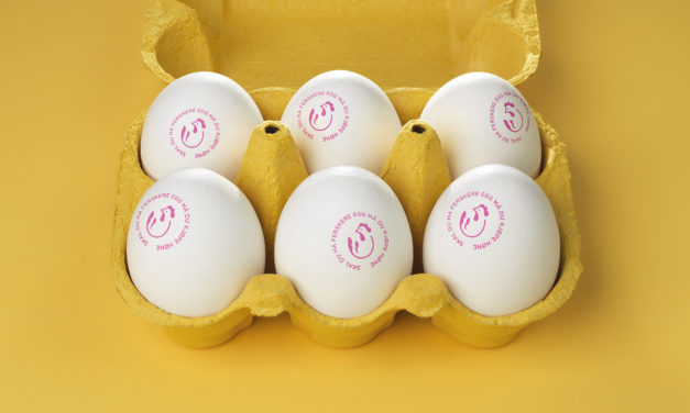 #Packaging amarillo para huevos noruegos